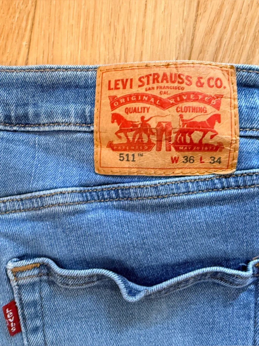 Men’s Levi’s 511. W36. L34 - Picture 3 of 8